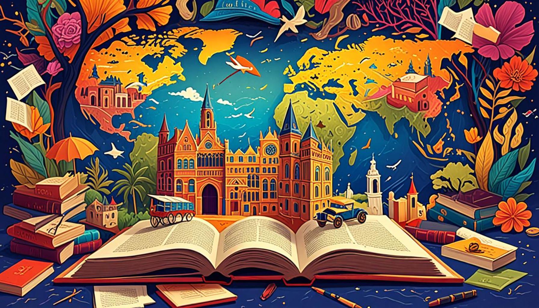 Literary Explorations: Itineraries Inspired by Authors and Their Works in Famous Locations