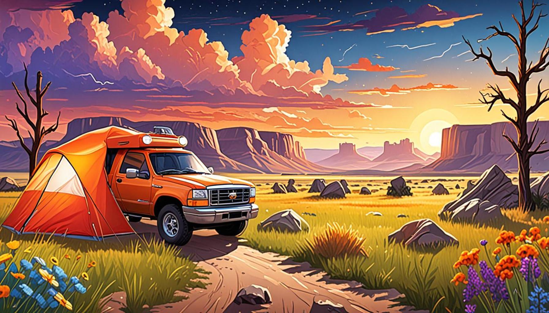 Adventure in the Great Plains: Itineraries for Wildlife Observation and Camping
